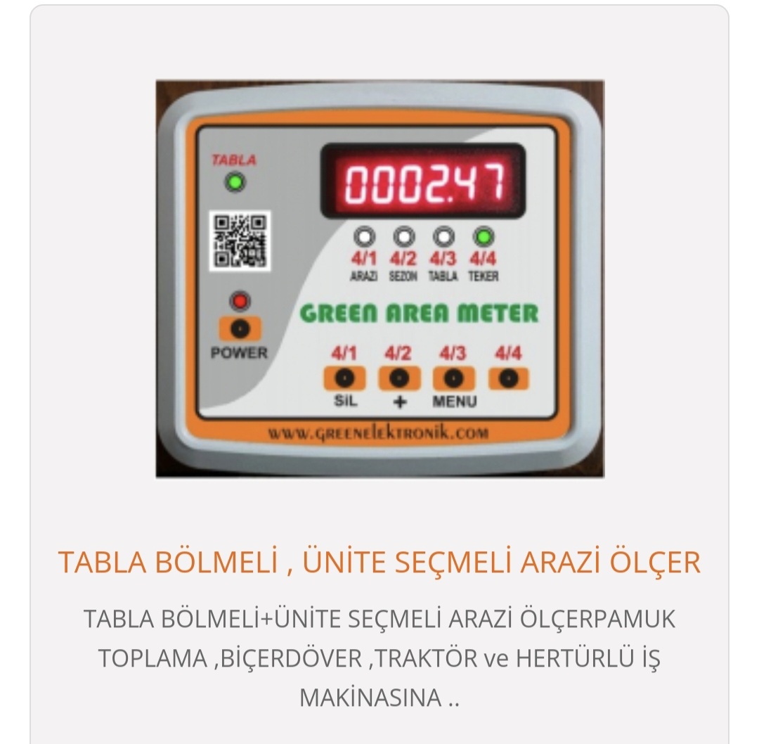TABLA BÖLMELİ ARAZİ ÖLÇER 